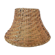 Bamboo rattan clip lampshade 80s