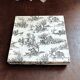 Box of 4 individual silver ashtrays in fine silver France