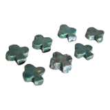 Green enamel knife holder