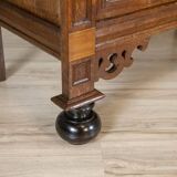 19th Century Dutch Mannerism Oak Cabinet