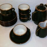 Coffee service bistrot porcelain Apilco