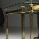 Ensemble de 2 tables d'appoint en métal vintage