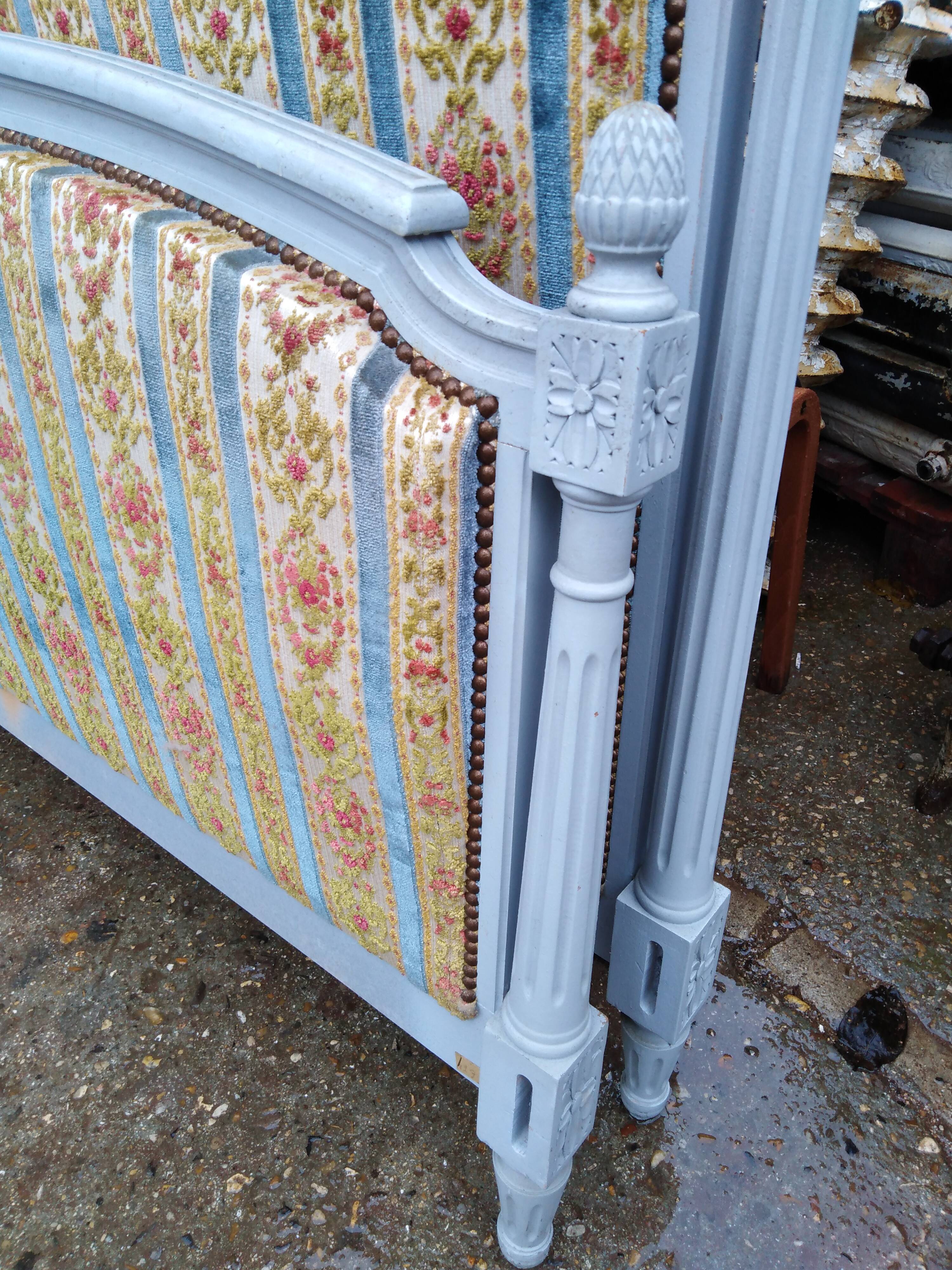 Bed, headboard Louis XVI style