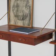 PS System Modular Shelving – Teak Veneer, Danish Design, 1970s
