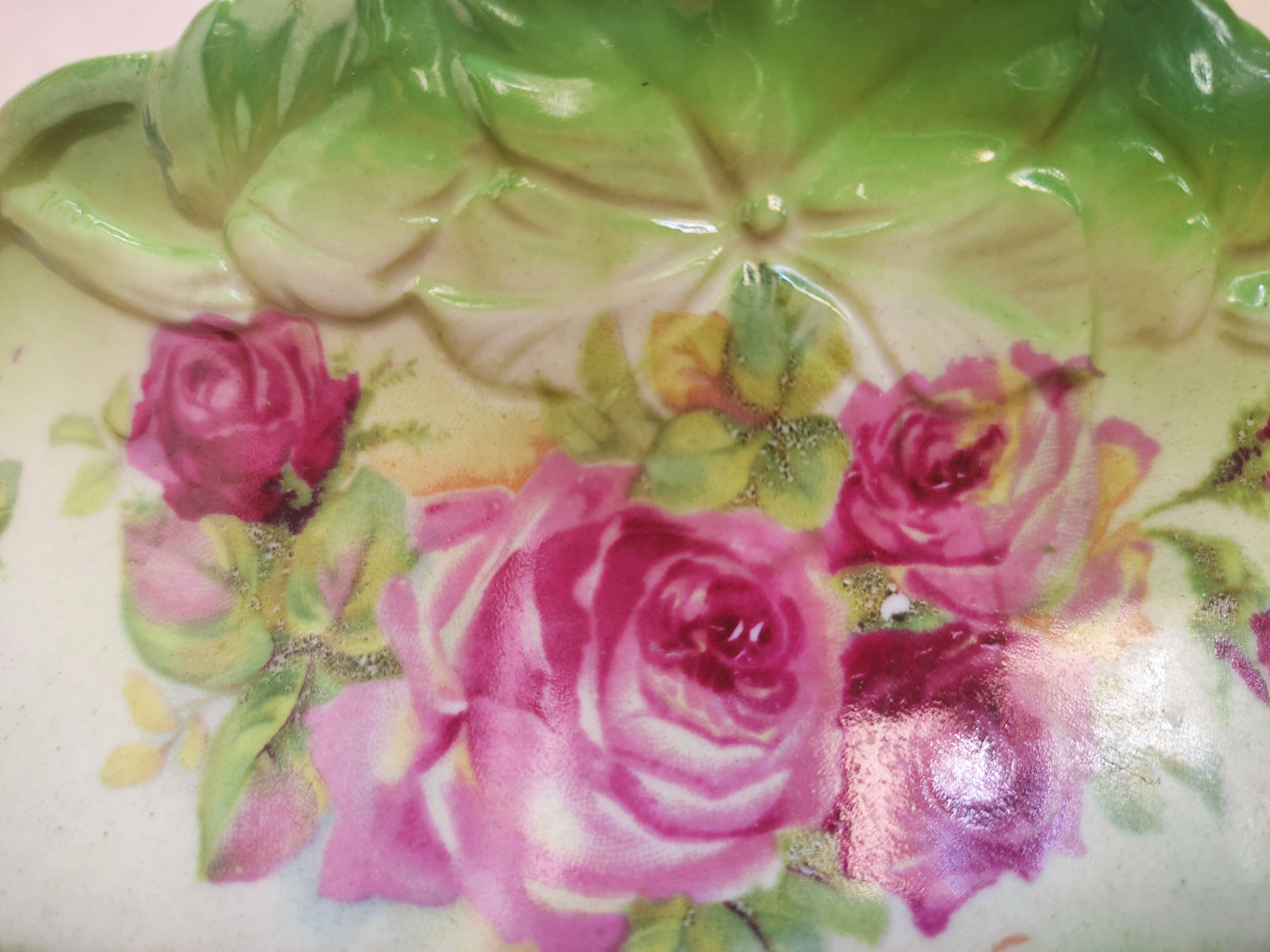 Duo of porcelain planters