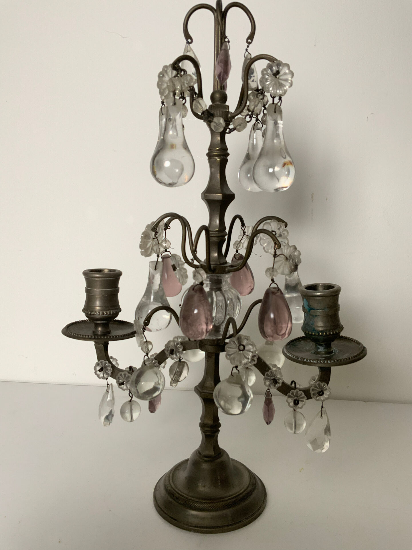 Pair of 19th-century candelabra
