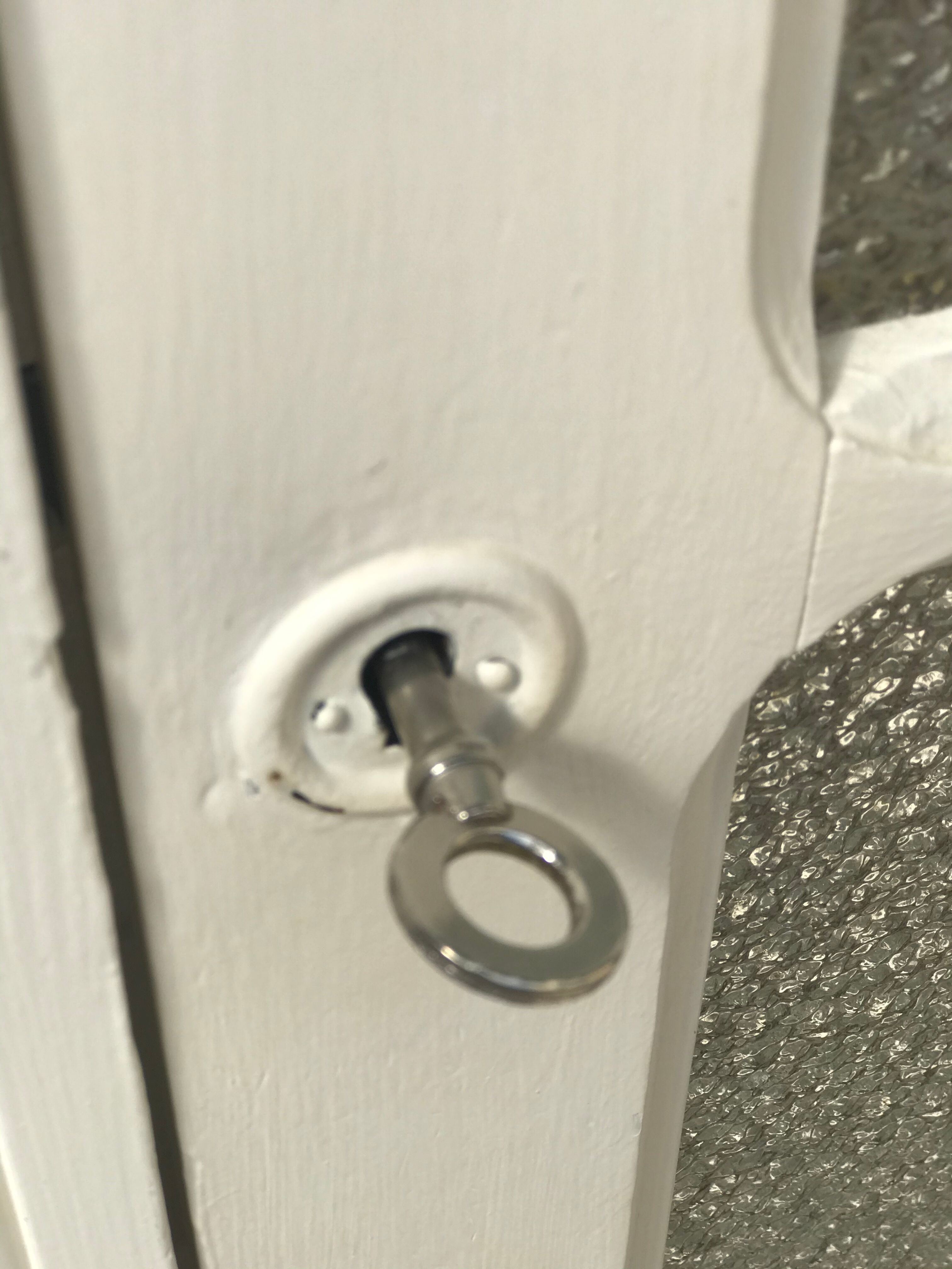 Glass-glazed parisian wardrobe