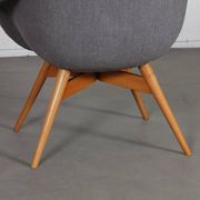Paire de fauteuils vintage par Miroslav Navratil, 1960