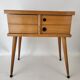 Worker with drawers feet spindle 60s Wood