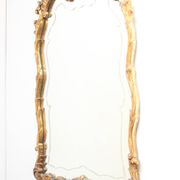 Antique gilded mirror, Neo Rococo, 19th century