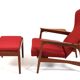 Ib Kofod-Larsen Teak Cloud Master Reclinner Chair 1950s