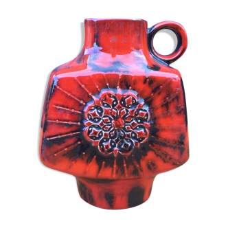 German vase of brick red color