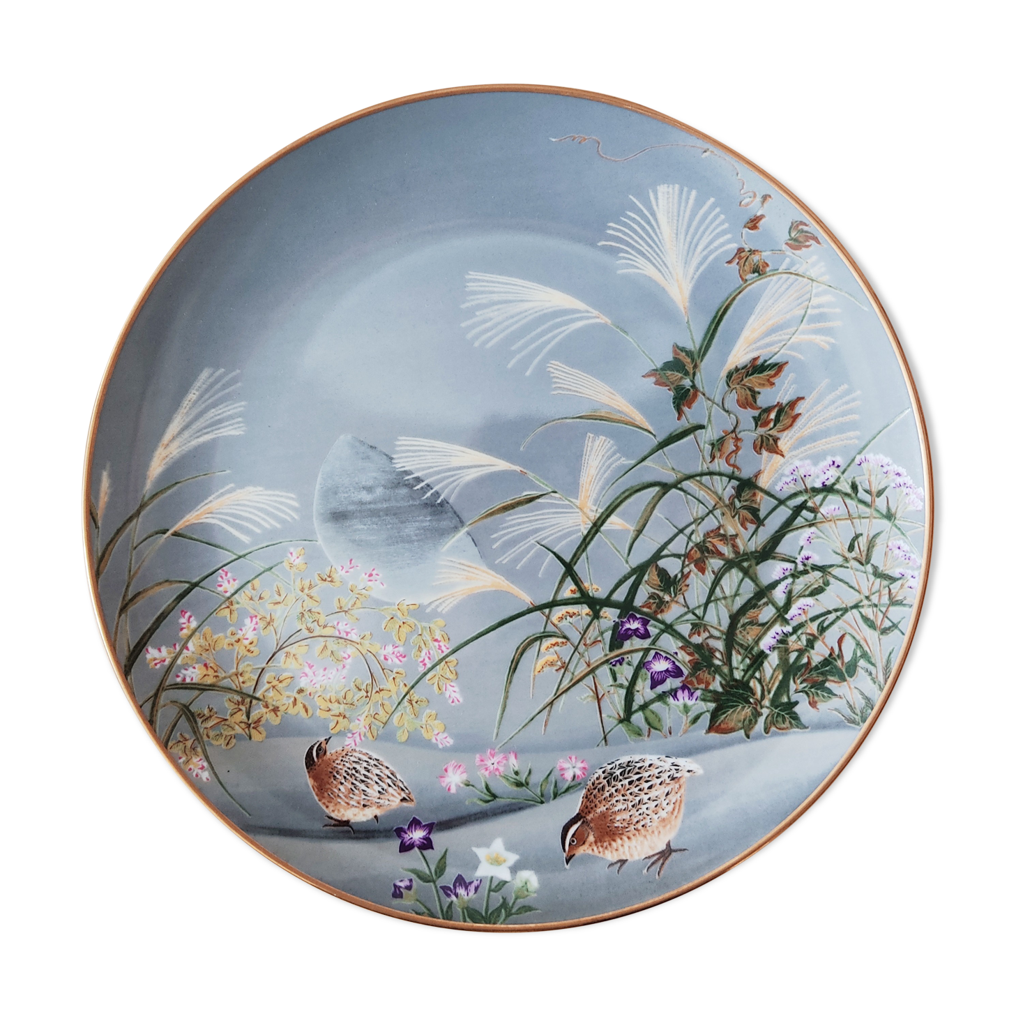 Japanese decorative plate Franklin Mint 1979