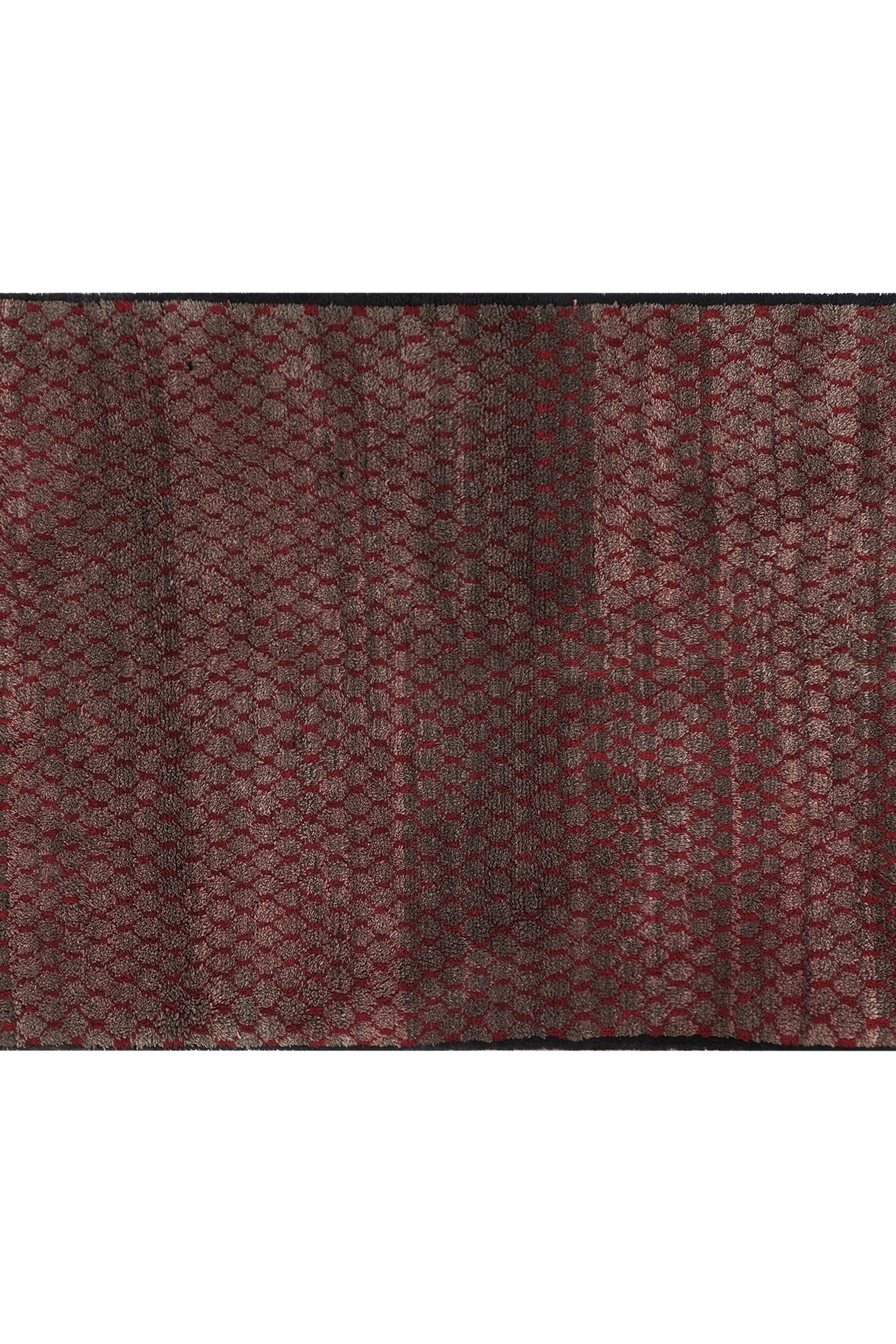 Vintage Turkish Oushak Rug Handwoven 106x180 cm