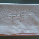 Flat sheet with beautiful embroidery
