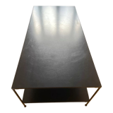 Table basse industrielle en métal