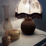 Wicker lamp