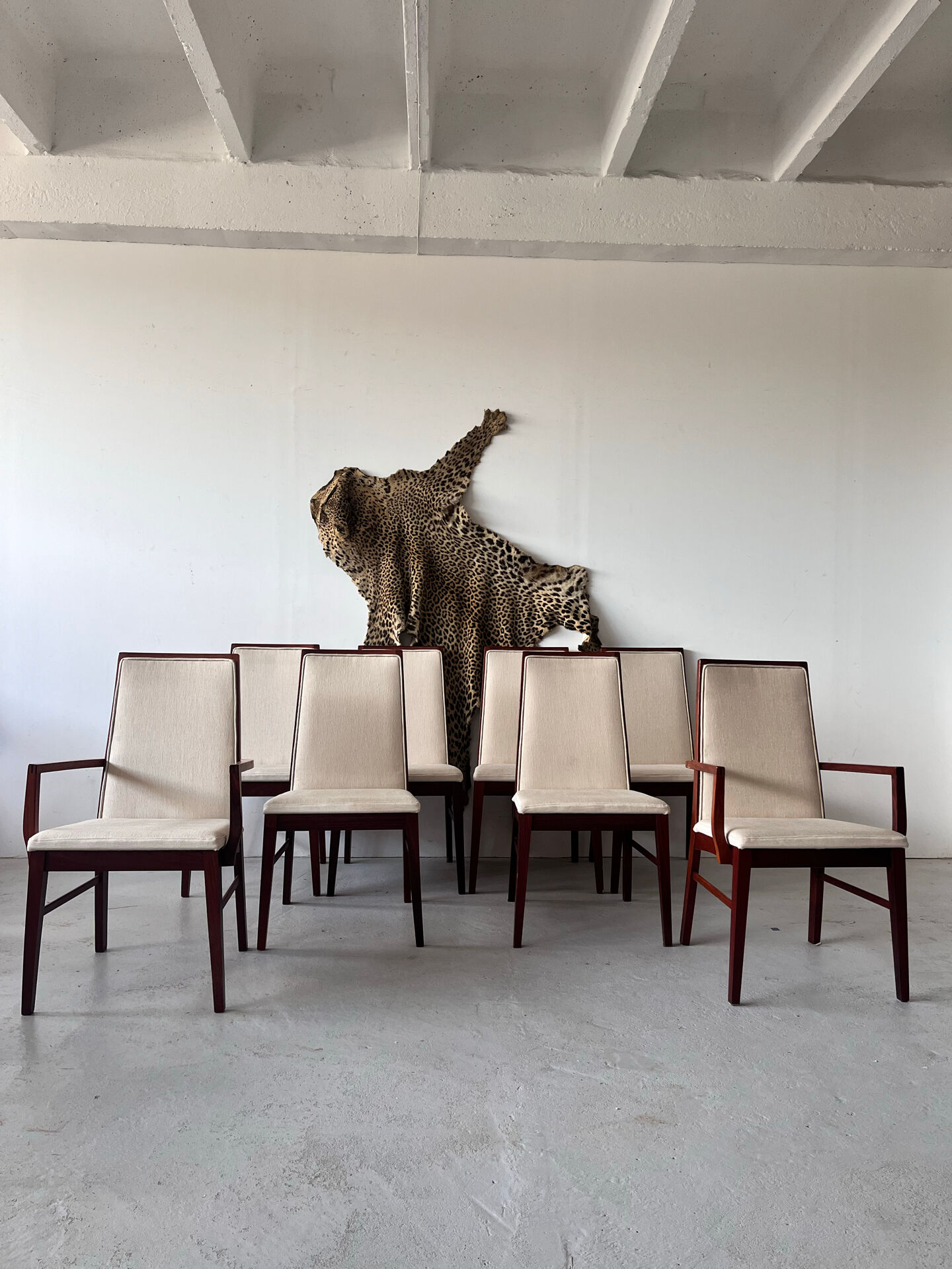Dinning chairs, Danmark 1980’s, Dyrlund