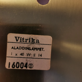 Pair of wall lamps/bedside lamps from Danish Vitrika, produced in the 60-70s.