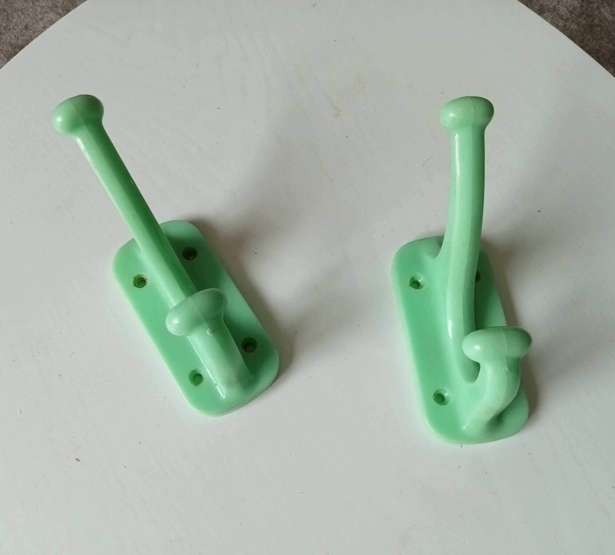 Vintage bakelite coat hook from the 60s