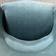 Velvet toad armchair