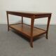 Teak coffee table with vintage extensions