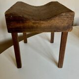 Curved Plywood stool popular art 1950