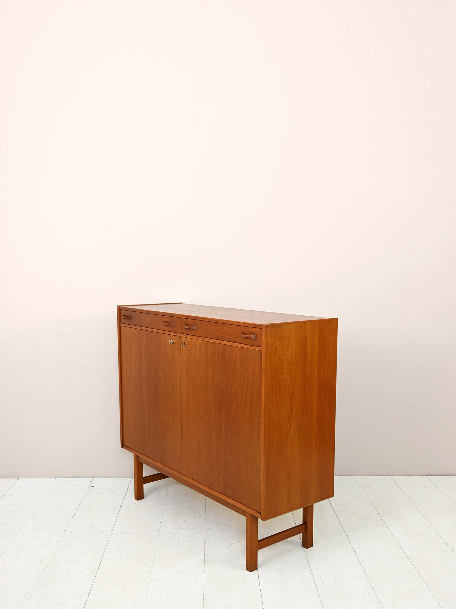Vintage Scandinavian sideboard with drawers