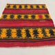 Small Turkish Kilim rug 116x110 cm square tribal kelim rug, 2517
