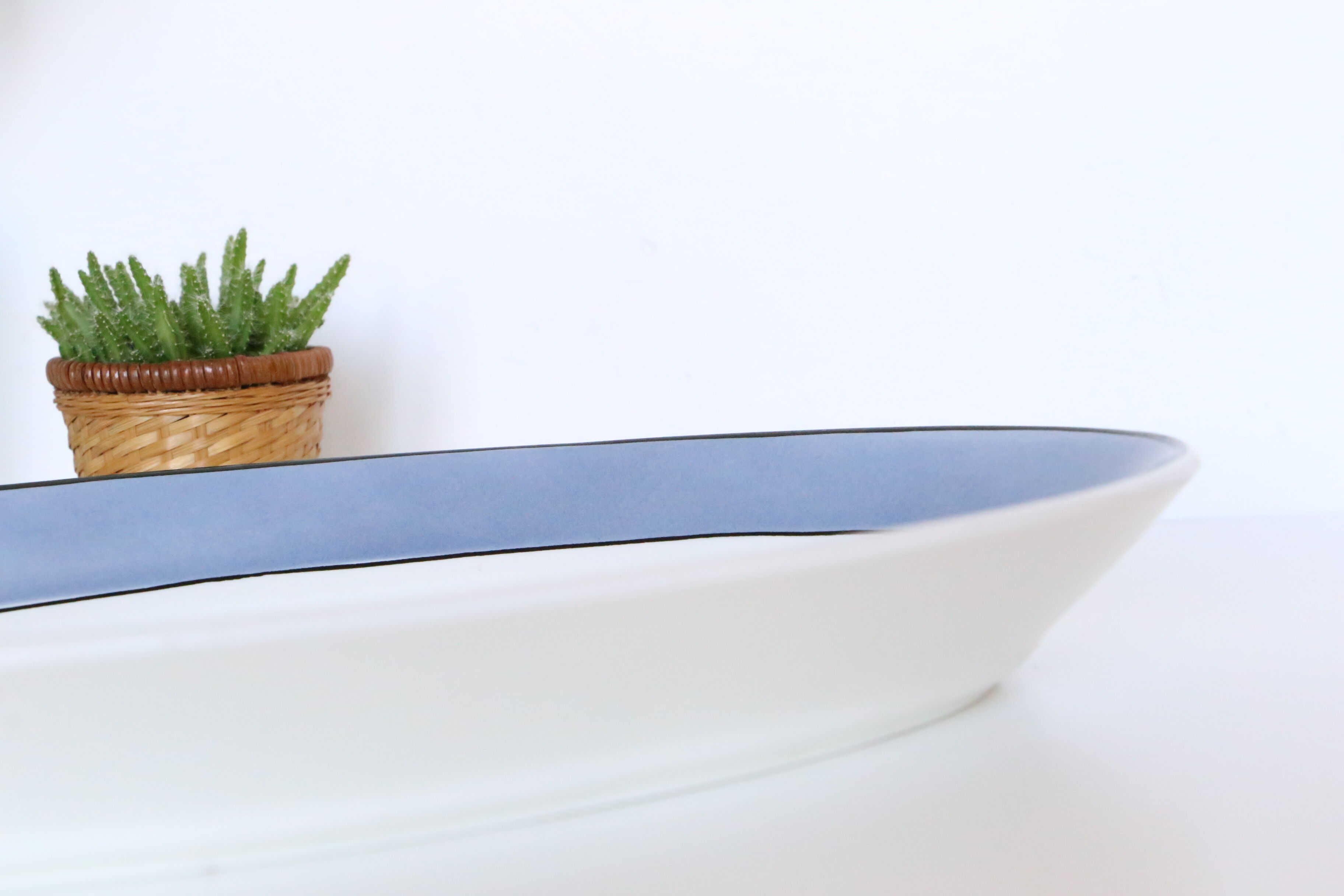 Oval dish Moulin des Wolves