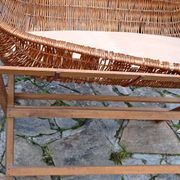 Moses basket baby wicker cradle