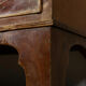 Commode secrétaire anglaise géorgienne en acajou, 1816