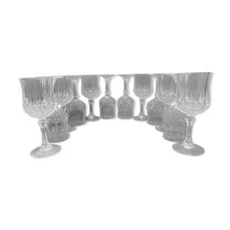 Crystal port glasses