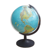 Globe terrestre Scan Globe Danemark 1986
