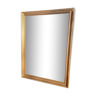 Mirror wood gold paint