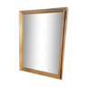 Miroir bois peinture dorée