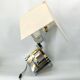 Large Geometrical table lamp by Lumica, Spain, 1970s