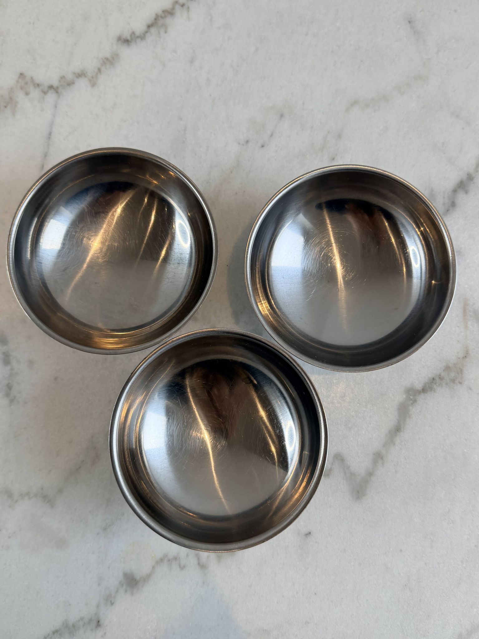 Stainless steel bowls