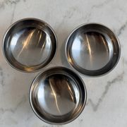 Stainless steel bowls