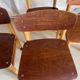 Quatre chaises basses Kvetny et Sonners Stolefabrik Danemark 1960
