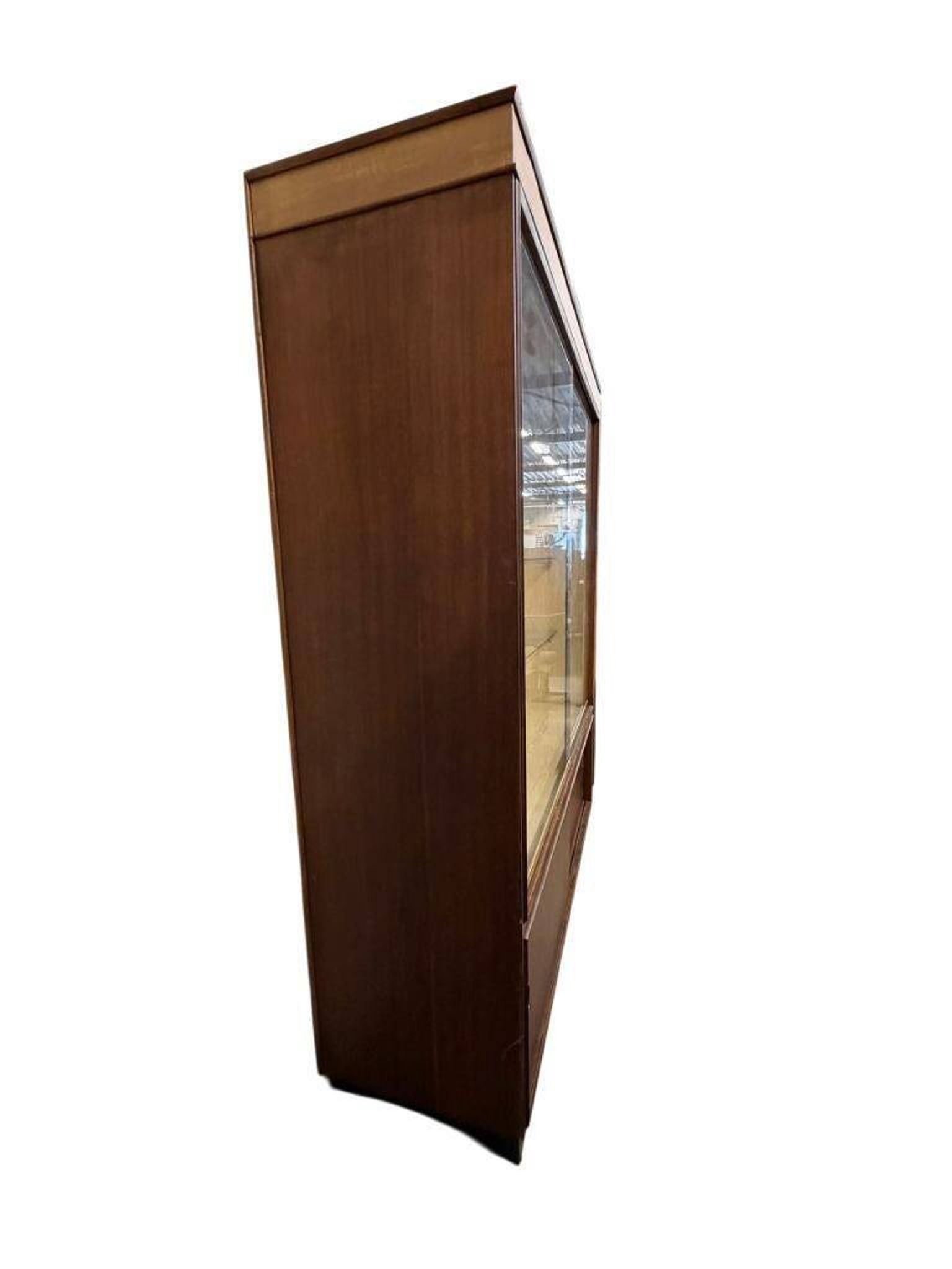 Vitrine en bois vintage / buffet / armoire murale