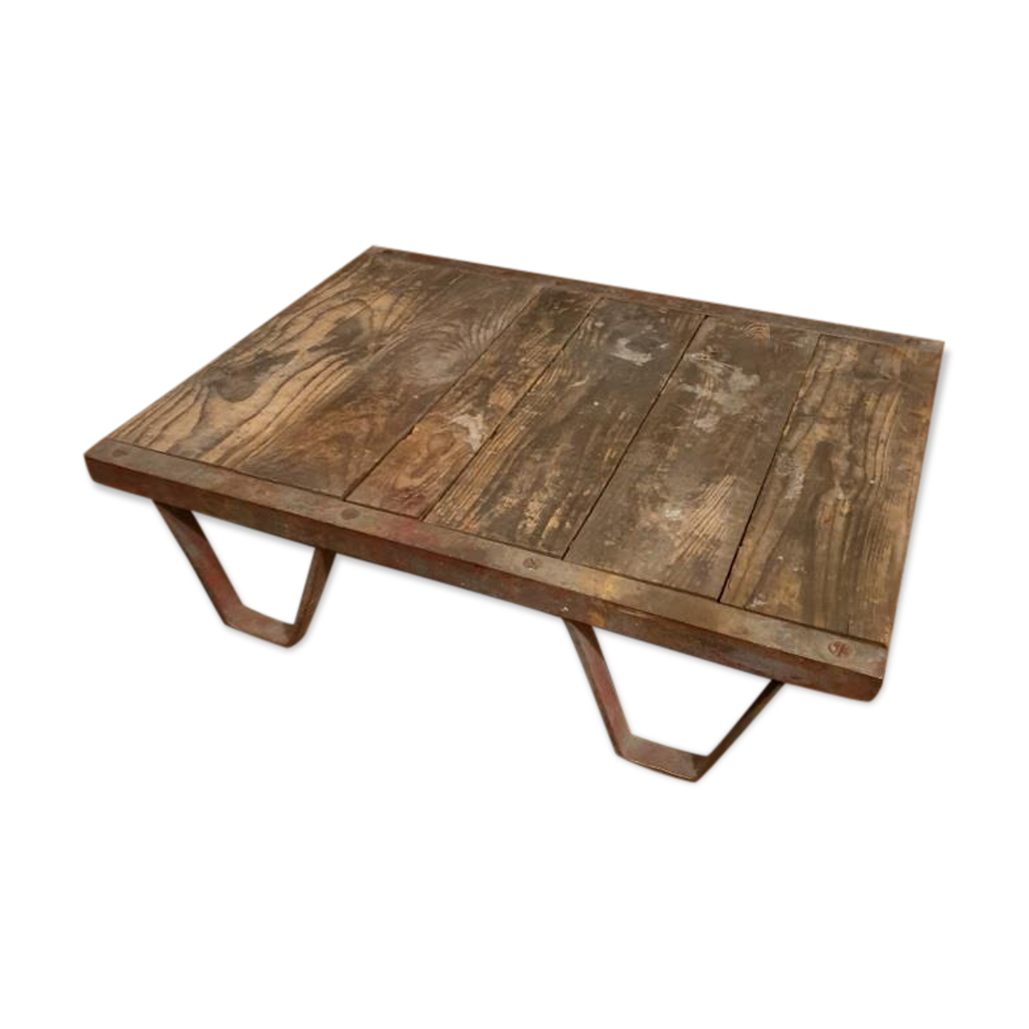 Factory Pallet Coffee Table Industrial Table Selency