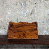 Thuja wood mail holder