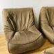 Atelier Dunlopillo vintage 2 drivers and 1 pouf