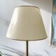 Vintage bronze and brass tripod floor lamp from the 1960s/70s – Adjustable height 190 cm