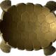 Vide poche tortue en laiton