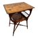 Table d’appoint / Lecture Style Esthétique Victorien, marqueterie 1880