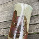 Coffee/herbal tea/orangeade stoneware service from Blanot pottery