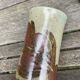 Coffee/herbal tea/orangeade stoneware service from Blanot pottery