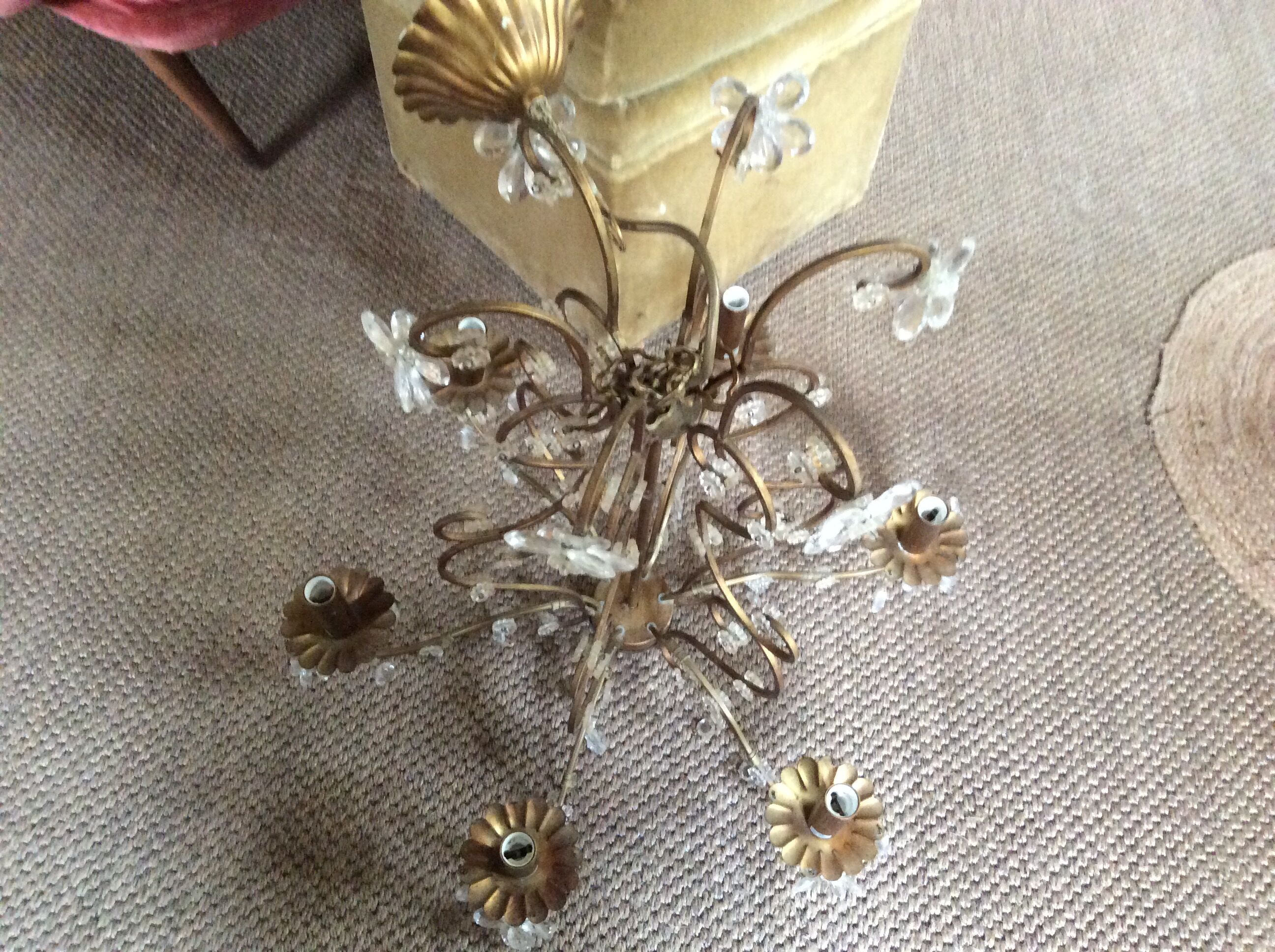 Lustre pampilles